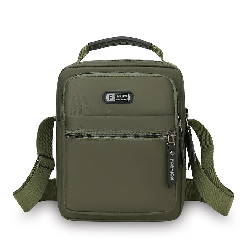 Men's Shoulder Bag – Waterproof Large Capacity Business Crossbody Handbag