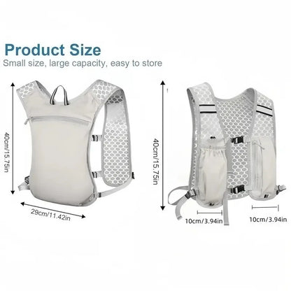 Hydration Running Vest Backpack for Cycling & Hiking