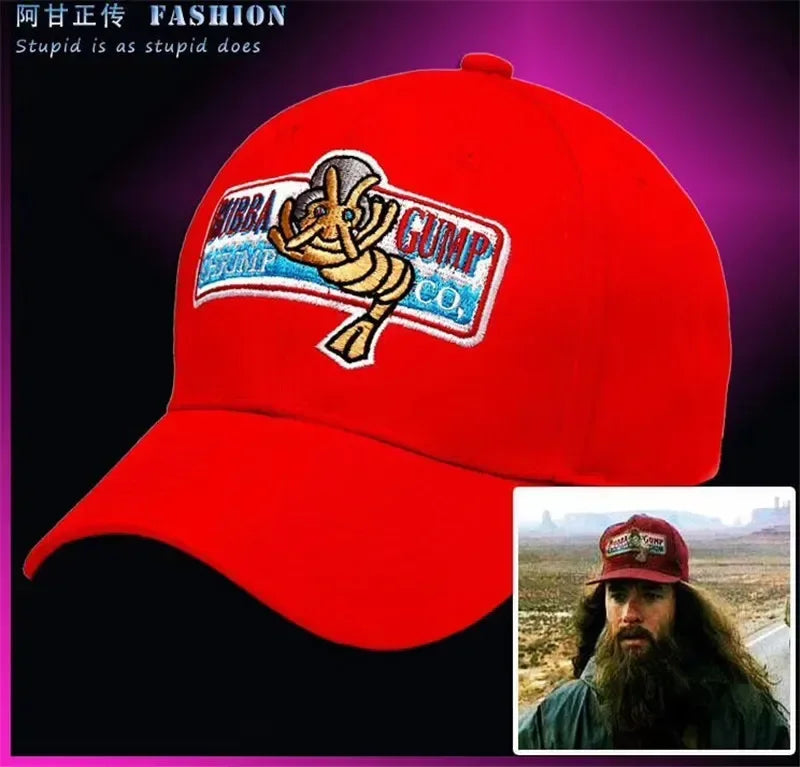 Bubba Gump Shrimp Baseball Cap – Embroidered Forrest Gump Hat