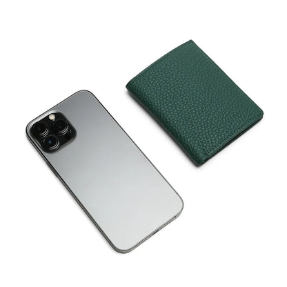 RFID Blocking Slim Leather Card Case Wallet for Men