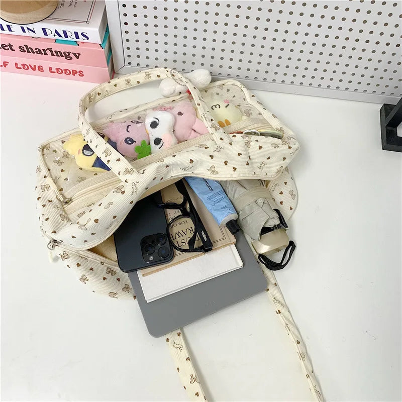 Kawaii Shoulder Bag - Anime Ita Tote Large Capacity Handbag