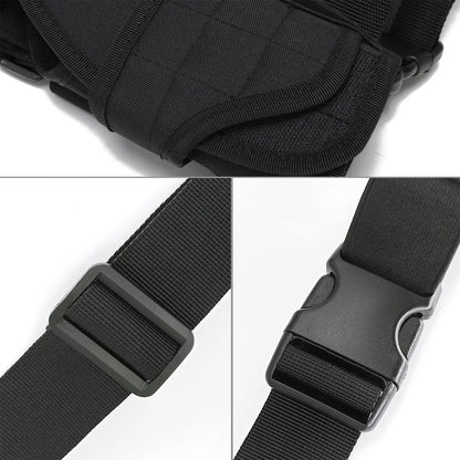Drop Leg Holster – Tactical Thigh Gun Holster with Mag Pouch for Men & Women