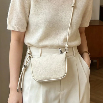 Mini Crescent Crossbody Bag – Chic Saddle Bag for Women