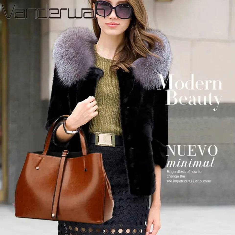 Patent Leather Handbag for Women – Designer Shoulder & Crossbody Bag