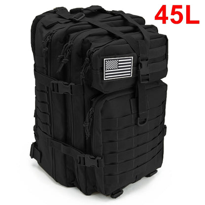Tactical Backpack – 30L/45L Military MOLLE Assault Pack