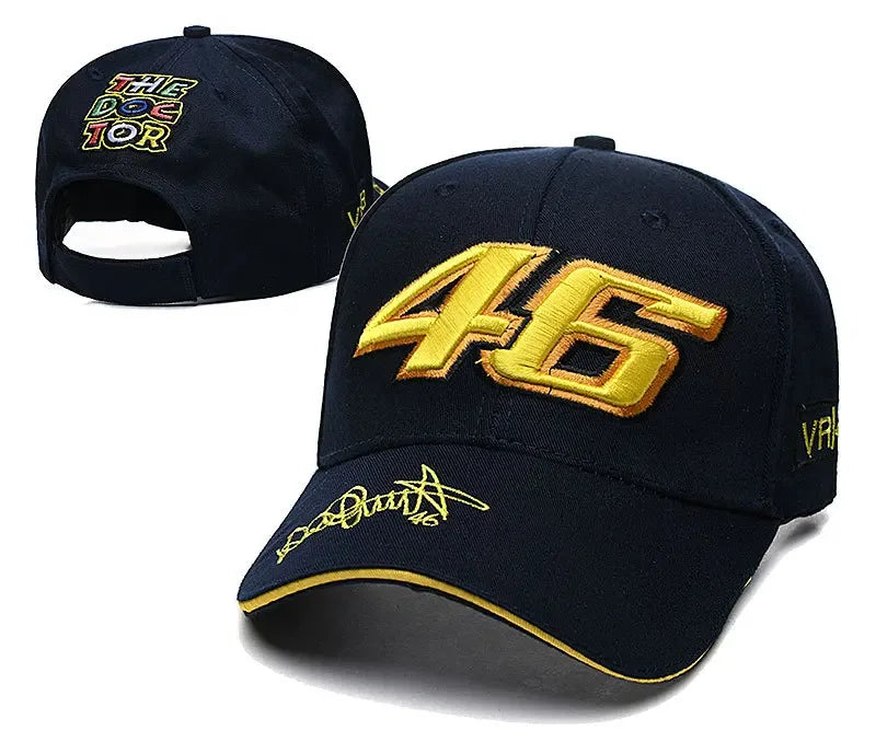 Racing Embroidered Baseball Cap – Unisex Motorsport Hat