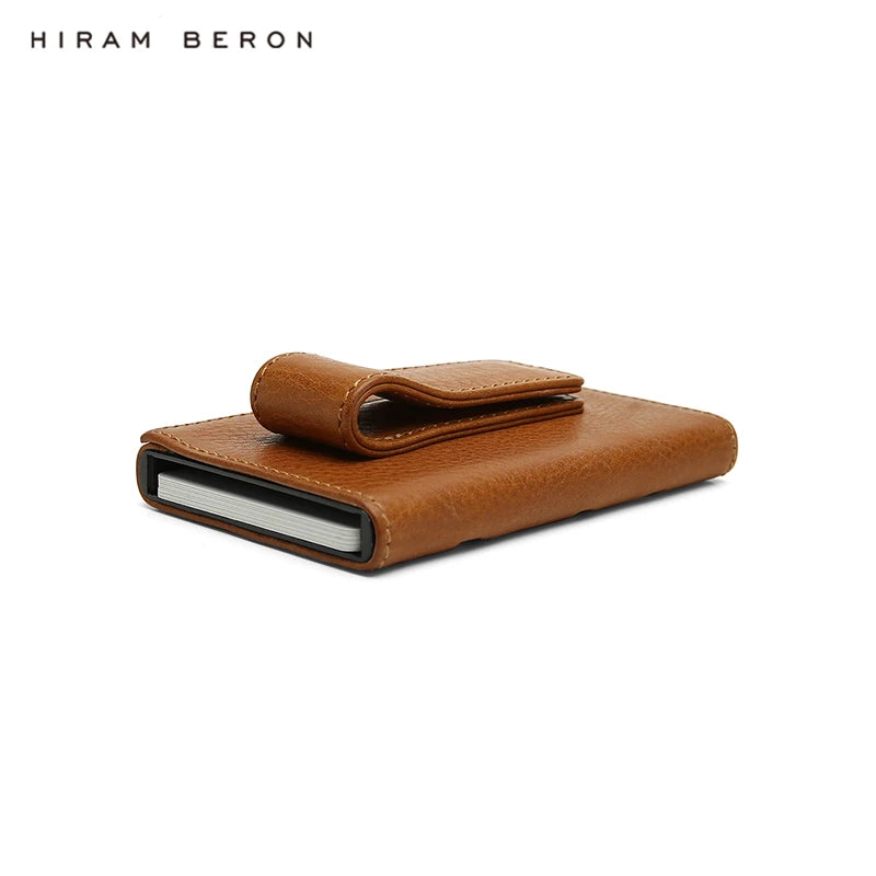 Custom Monogram RFID Pop-Up Card Holder & Money Clip