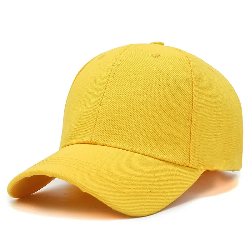 Plain Snapback Baseball Cap – Unisex Dad Hat