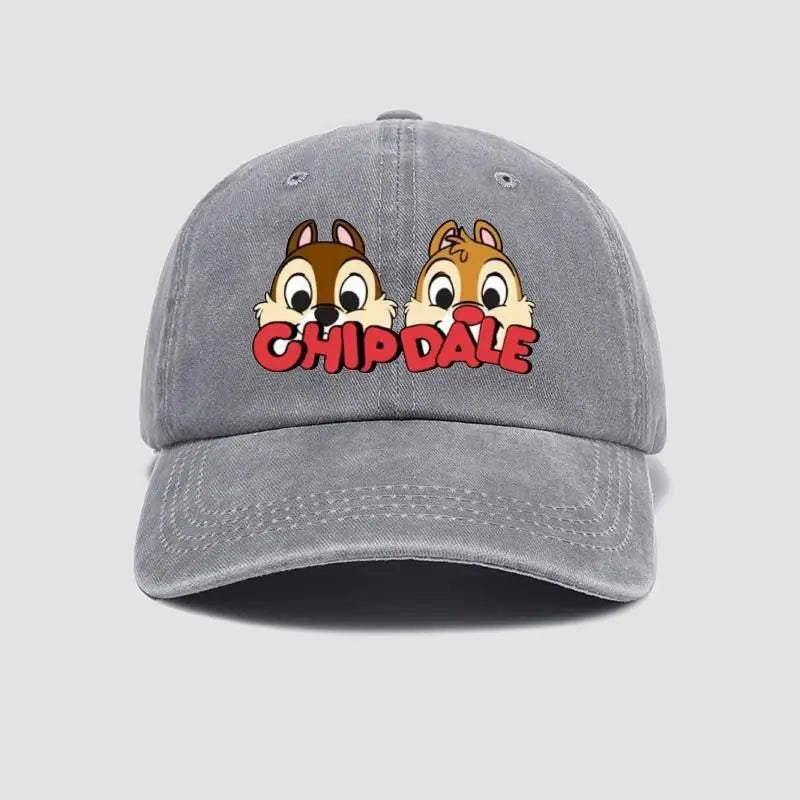Chip & Dale Baseball Cap – Cute Cartoon Disney Hat for Men & Women