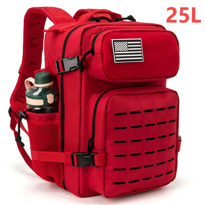 Tactical Backpack with Water Bottle Holder – 25L & 45L