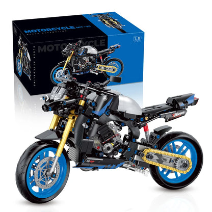 MOC Sportster Chopper Motorcycle Building Blocks Set – 1:8 Scale
