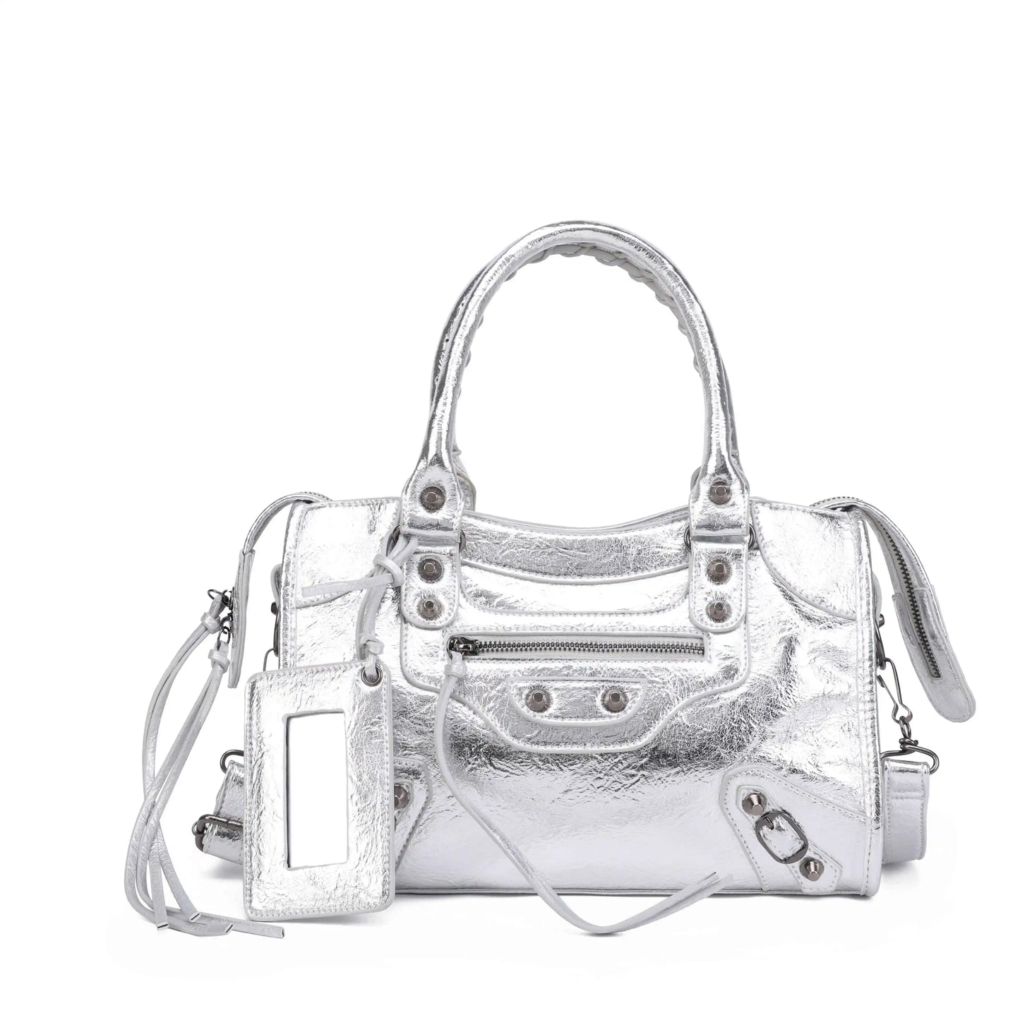City Motorcycle Shoulder Bag Tote Women Luxury Designer Autumn Winter Handbag Crossbody Large
