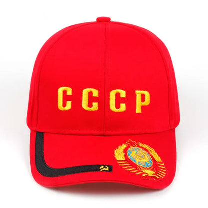 CCCP USSR Baseball Cap – Russian Emblem Embroidery Snapback