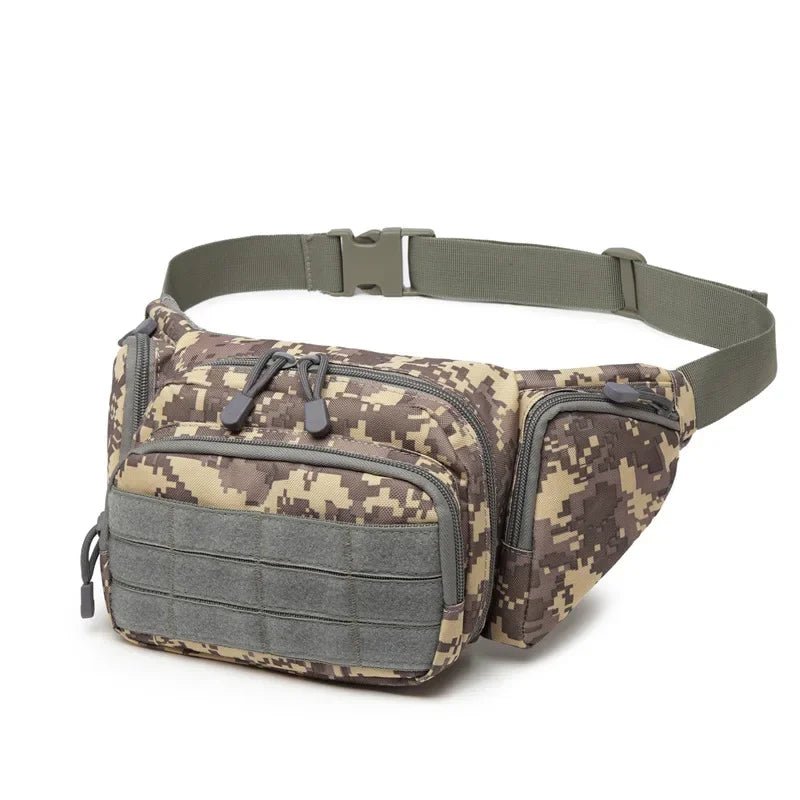 Tactical Waist Pack – Multi-Pocket Fanny Pack for Hiking & Cycling