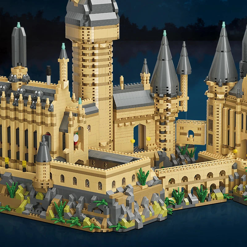 Gothic Medieval Castle MOC Building Blocks Set – Magic School Micro Bricks