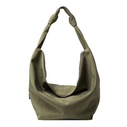 Large Capacity Nylon Hobo Shoulder Bag – Waterproof Crossbody