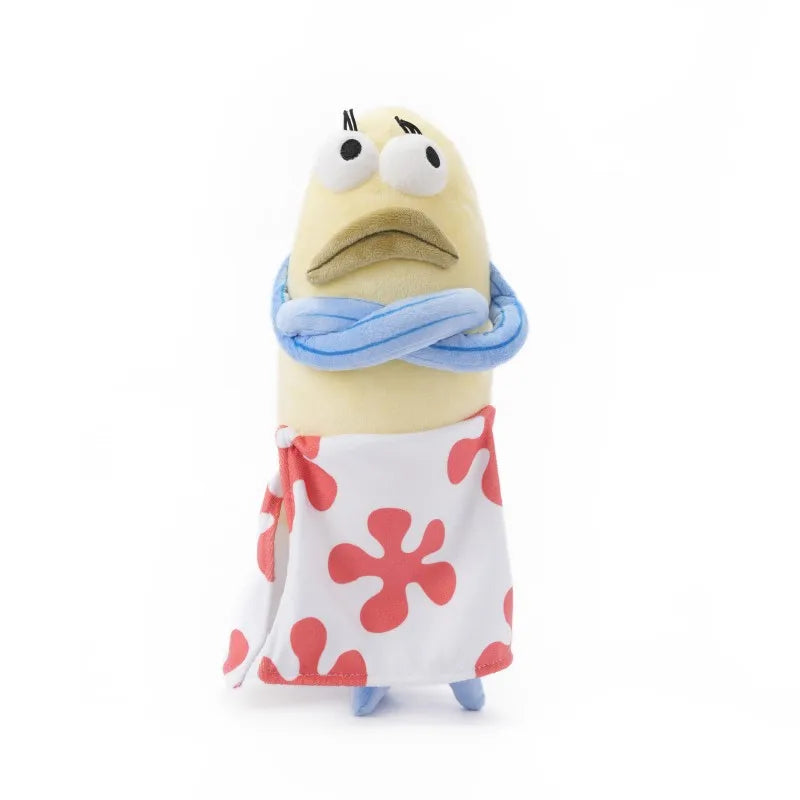 Mermaid Man Plush Doll – SpongeBob Stuffed Toy for Collectors & Fans