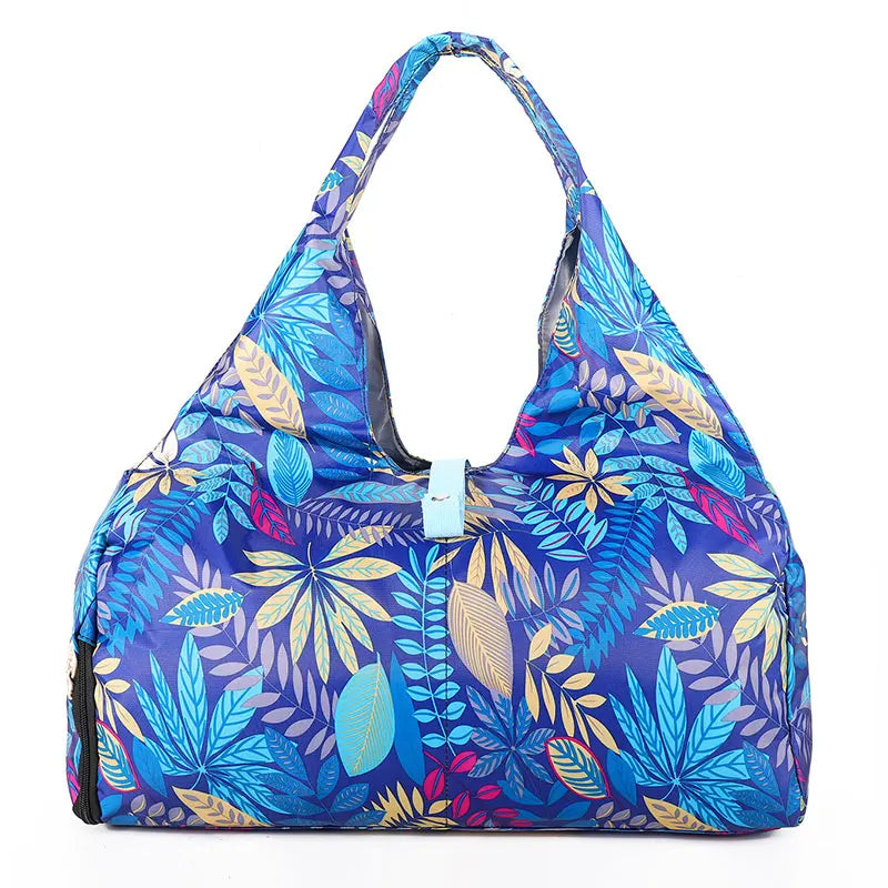 Nylon Sports Tote Bag – Gym & Travel Handbag for Women