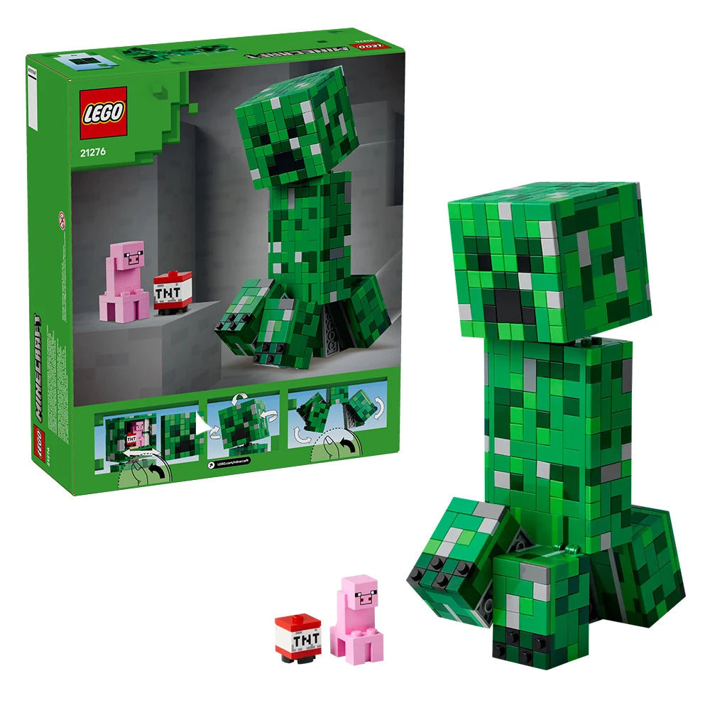 LEGO 21276 Minecraft Creeper Large Posable Building Figure Set