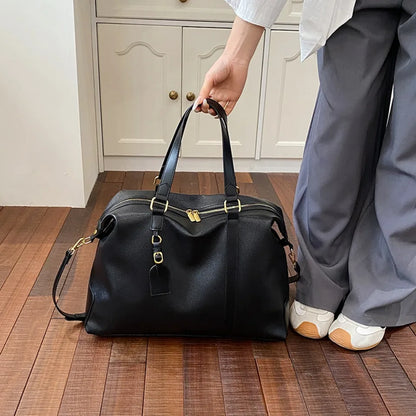 Large Leather Tote Bag for Women – Boston Shoulder Bag