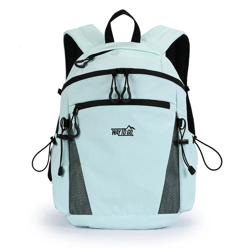 Water-Resistant Nylon Backpack – Large Capacity Unisex Outdoor Bag
