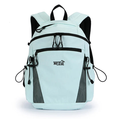 Water-Resistant Nylon Backpack – Large Capacity Unisex Outdoor Bag