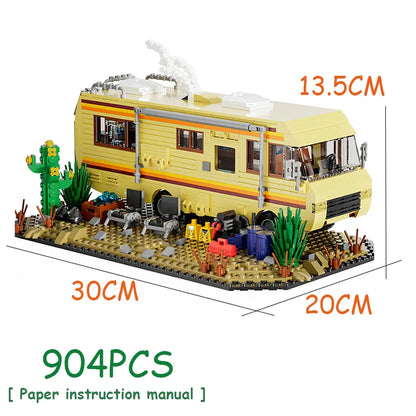 Breaking Bad RV Camper Building Blocks – Adventure Bus Model