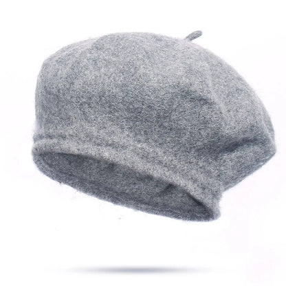 Wool Beret Hat – French Painter Style for Women & Girls