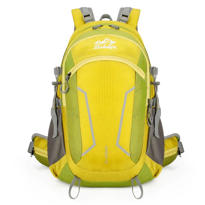 40L Hiking Backpack with Detachable Frame, Breathable Mesh Back & Rain Cover