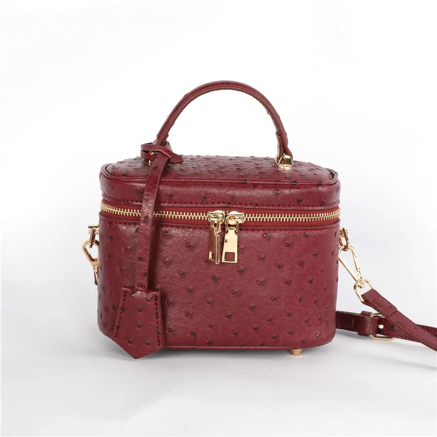 Casual Summer Ostrich Pattern Underarm Women S Crossbody Bag Commute Simple Design Single Shoulder