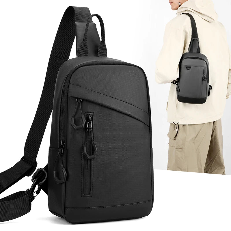 Men's Crossbody Sling Bag – Sports Chest Pack for Daily Use