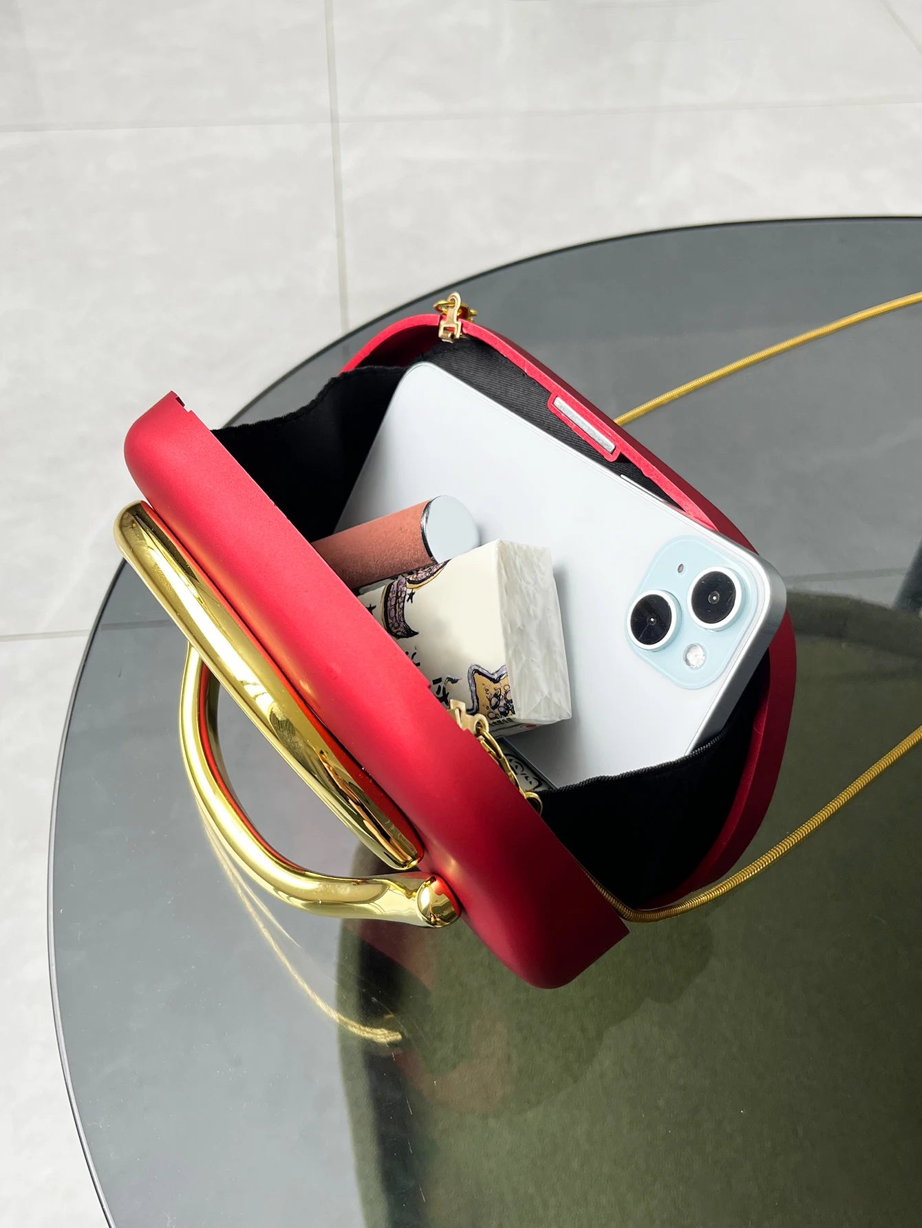 Matte Texture Evening Clutch Bag for Women – Large Capacity