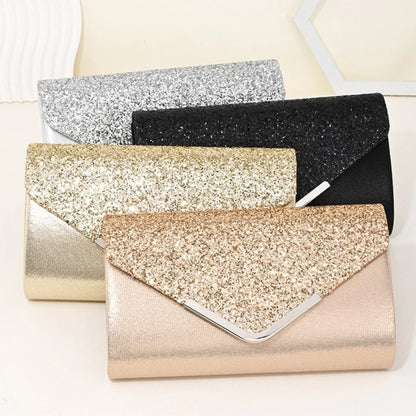 Sparkling Glitter Evening Clutch Bag for Wedding & Formal Events