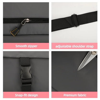 Men's Messenger Bag Multi-Compartment Crossbody Shoulder Bag