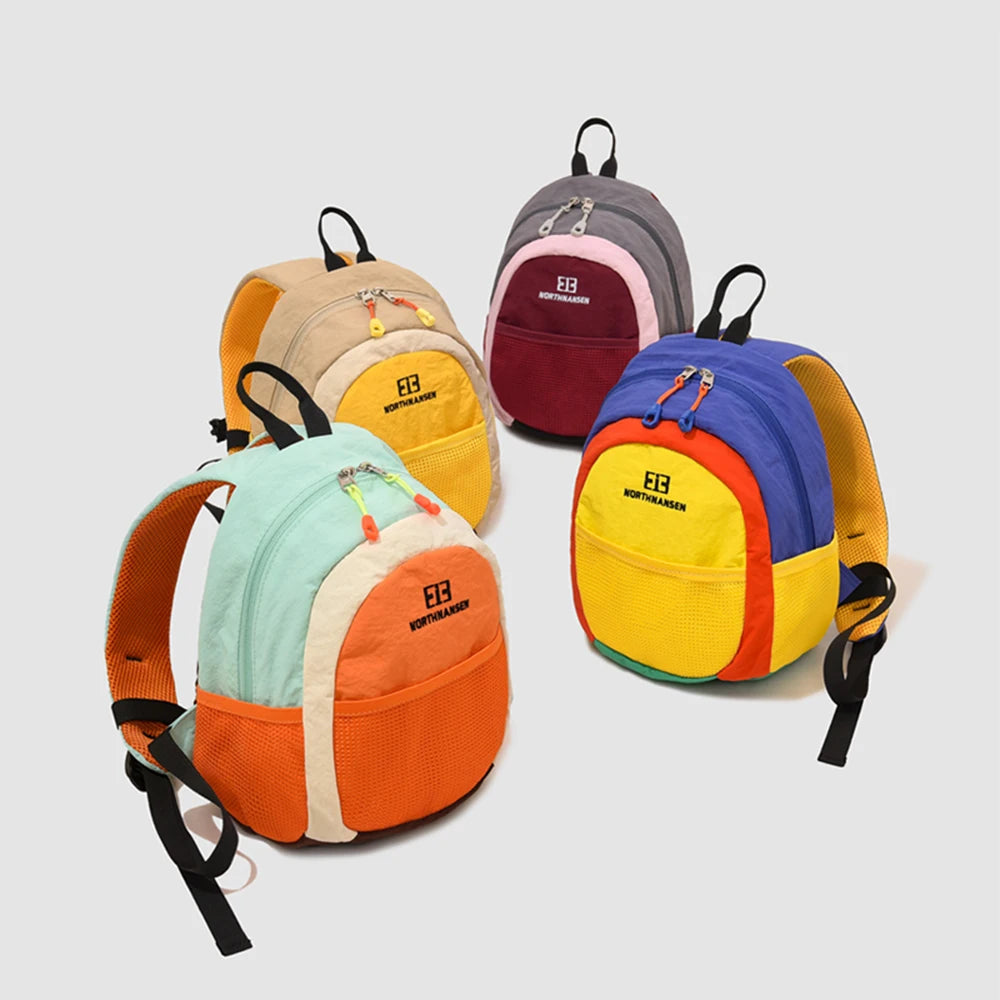 Mini Hiking Backpack – Lightweight Nylon Daypack with Chest Buckle
