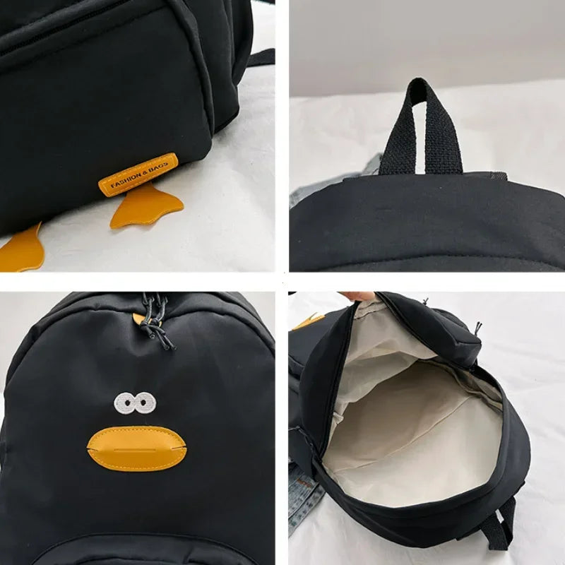 Cute Duck Backpack Kawaii School Bag for Girls & College Students