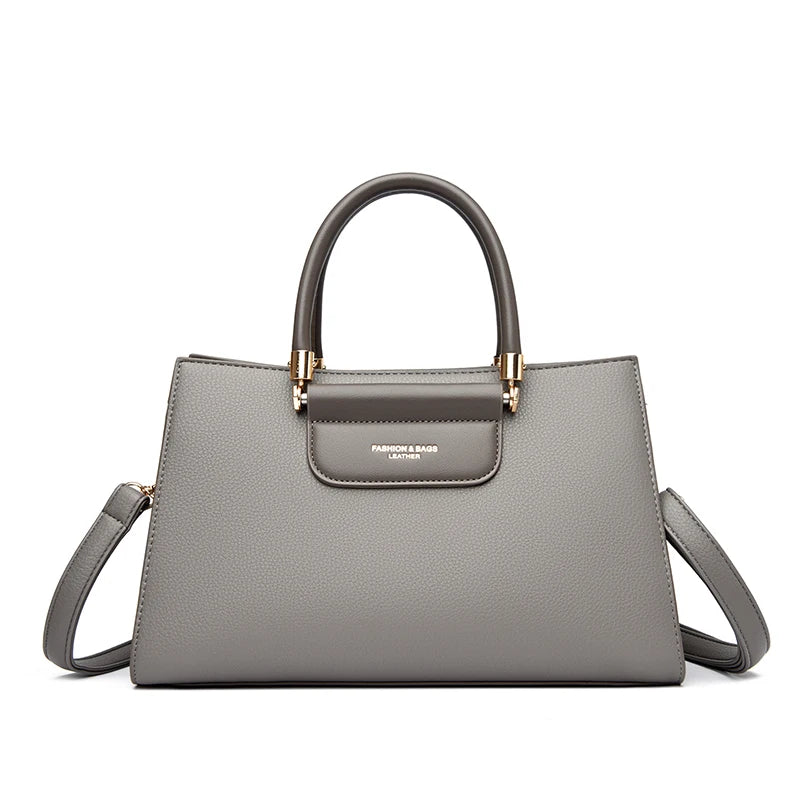 Large Leather Handbag for Women – Designer Tote & Shoulder Bag