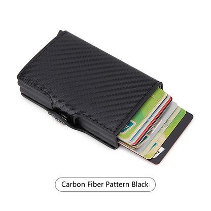 RFID Blocking Pop-Up Card Holder Wallet for Men