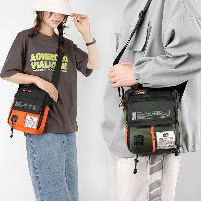 Men's Waterproof Crossbody Messenger Bag