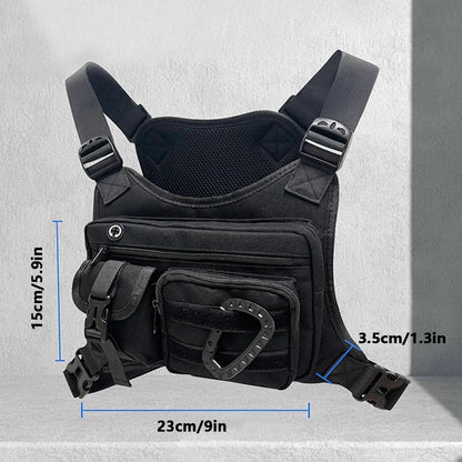 Tactical Chest Bag for Men – EDC Utility Vest Pack