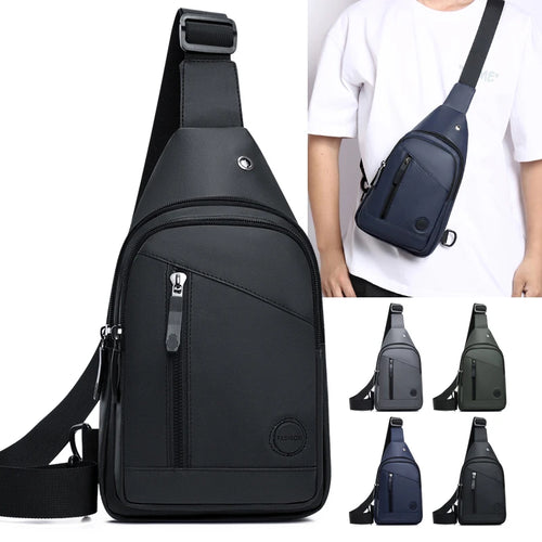 Men's Crossbody Sling Bag for Outdoor, Commuting & Business