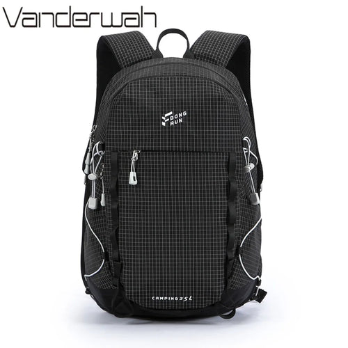 25L Hiking Backpack – Water-Resistant Nylon Camping Pack