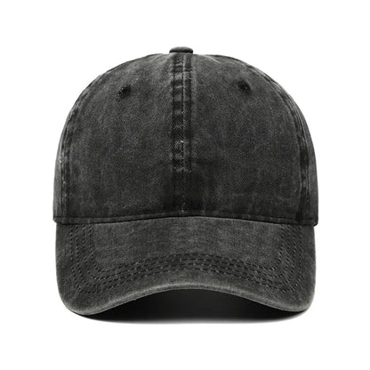 Vintage Washed Baseball Cap – City Embroidery Unisex Dad Hat