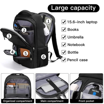 Bange Women's Lightweight Waterproof Backpack – Casual Daily Commute Bag