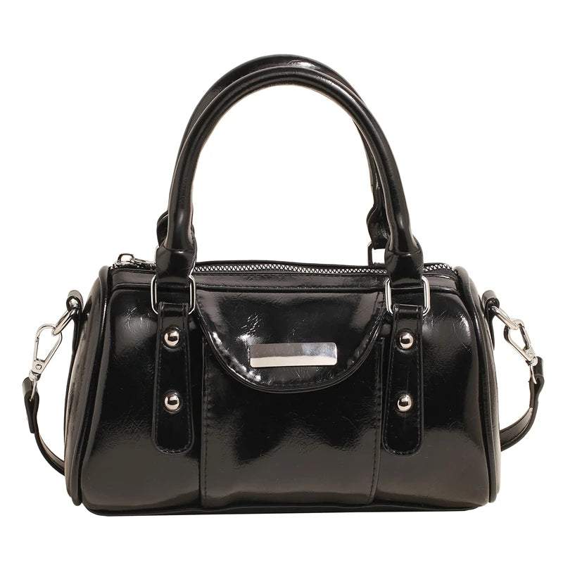Mini Leather Top-Handle Bag – Luxury Crossbody & Shoulder Bag