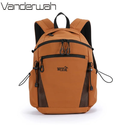 Water-Resistant Nylon Backpack – Large Capacity Unisex Outdoor Bag