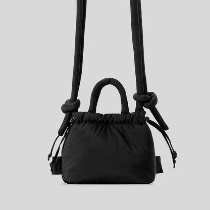 Casual Small Puffer Bag Designer Padded Women Shoulder Crossbody Bags Nylon Down Cotton Lady