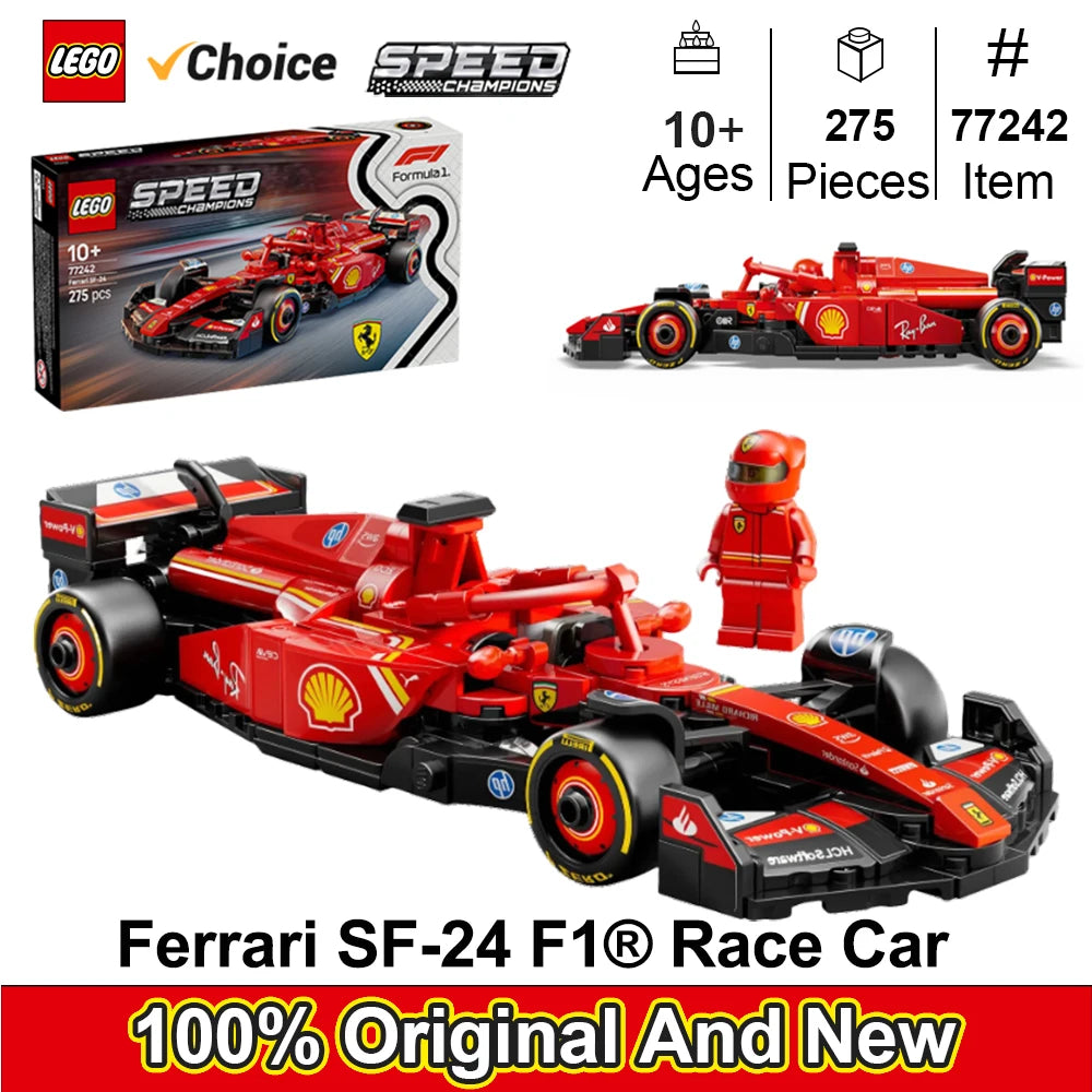 LEGO Speed Champions 77242 Ferrari SF-24 F1 Race Car