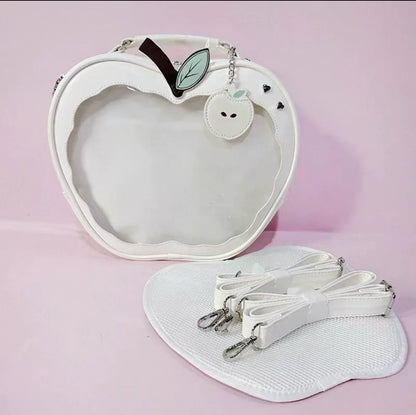 Apple-Shaped Ita Bag – Kawaii Harajuku Crossbody Handbag