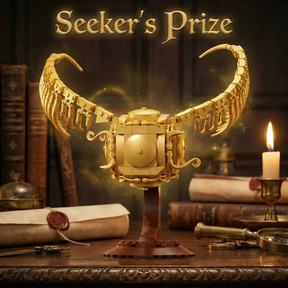 Golden Snitch MOC Building Blocks Set – Winged Orb Model